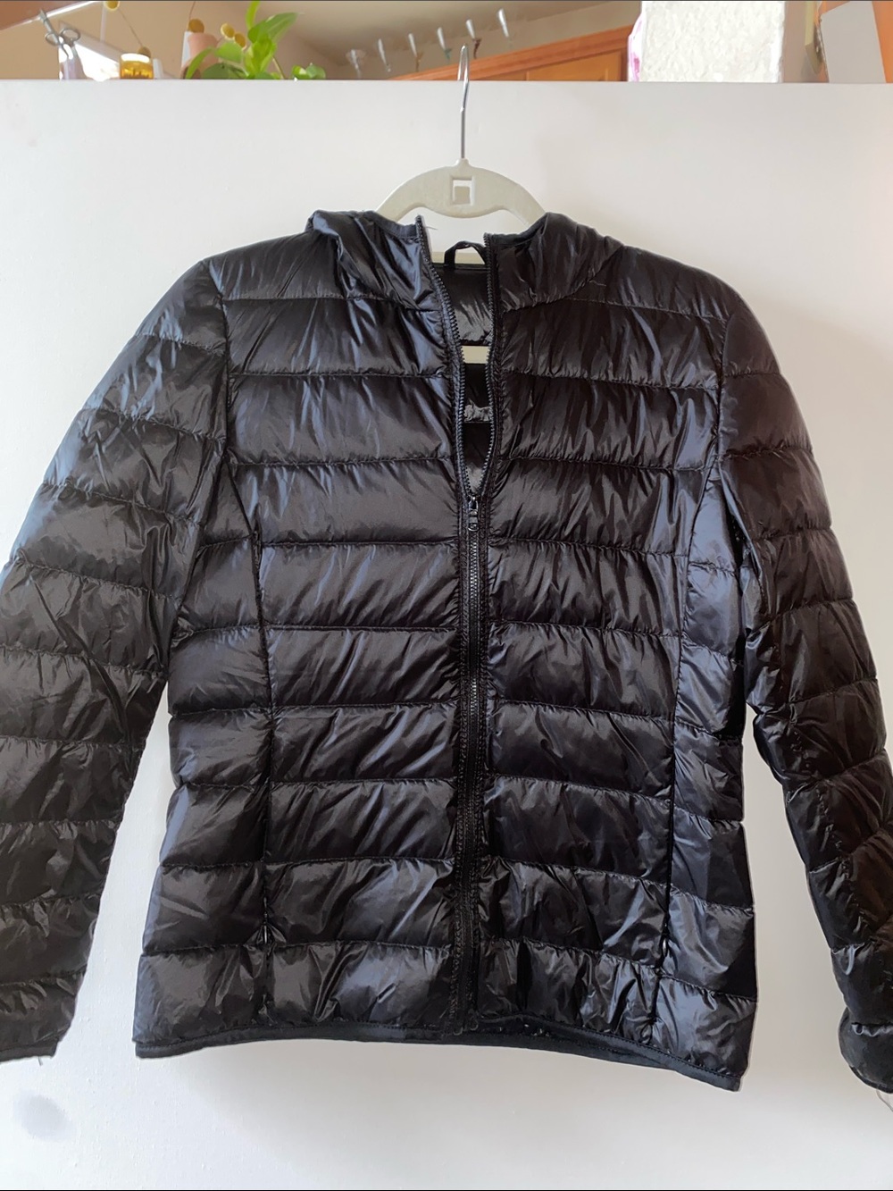Lightweight Black Packable Puffer Jacket